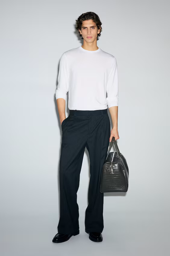 Свитер с длинными рукавами warming regular fit