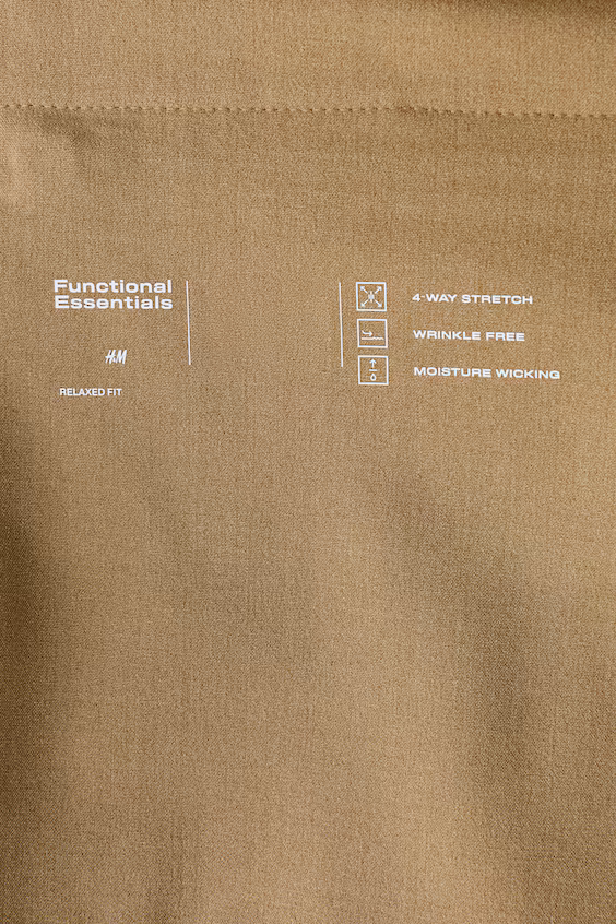 Брюки chino loose fit из четырехсторонней эластичной ткани