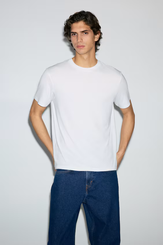 Футболка с утеплением стандартного кроя