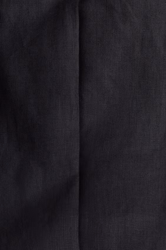 Брюки для костюма из льна с облегающей посадкой