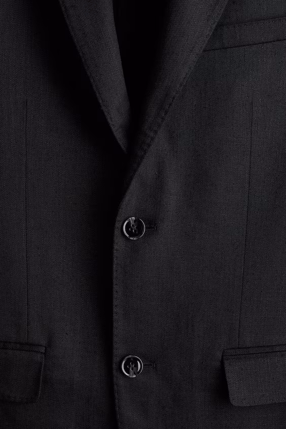 Пиджак из смесового льна с регулярной посадкой