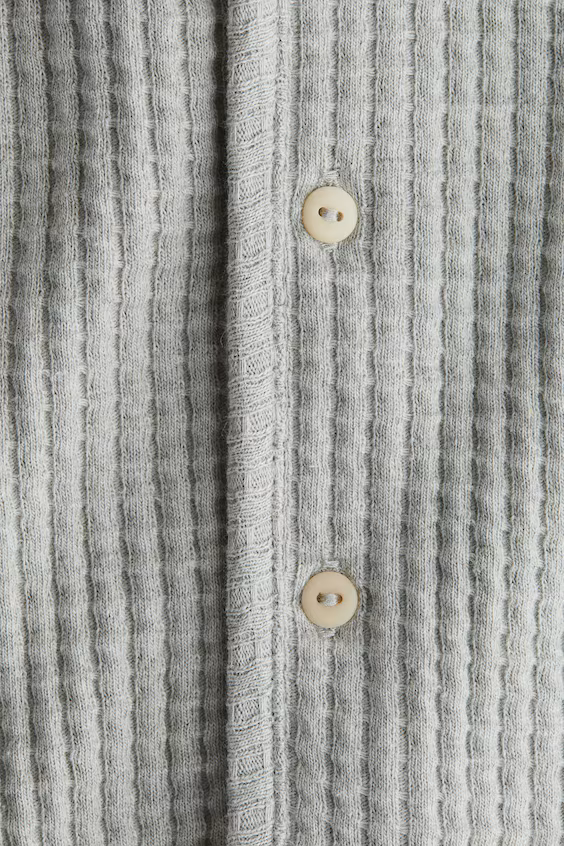 Хлопковое пальто с рельефной фактурой