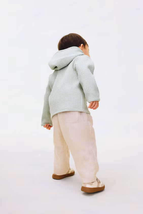 Хлопковое пальто с рельефной фактурой