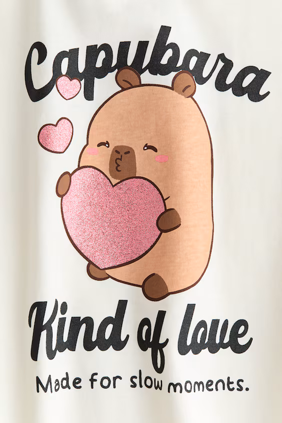 Принтованная футболка