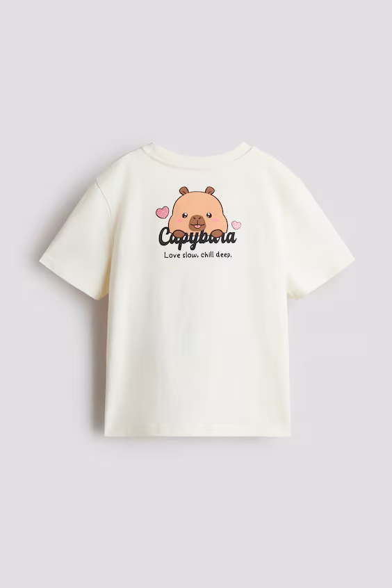 Принтованная футболка