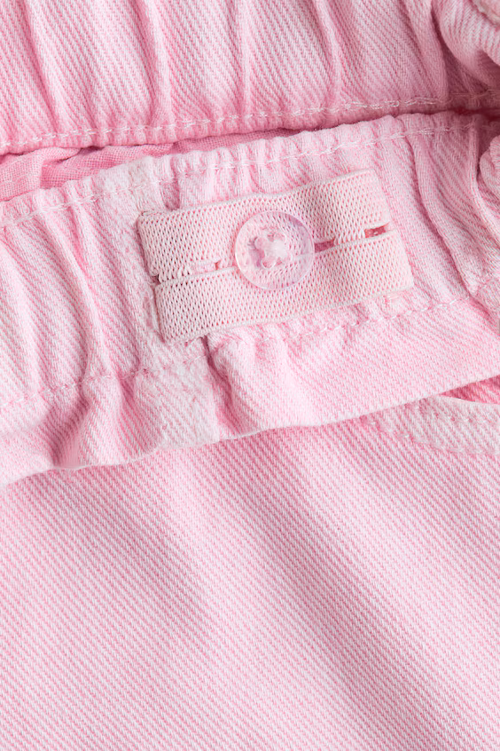 Джинсы paper bag с комфортным кроем