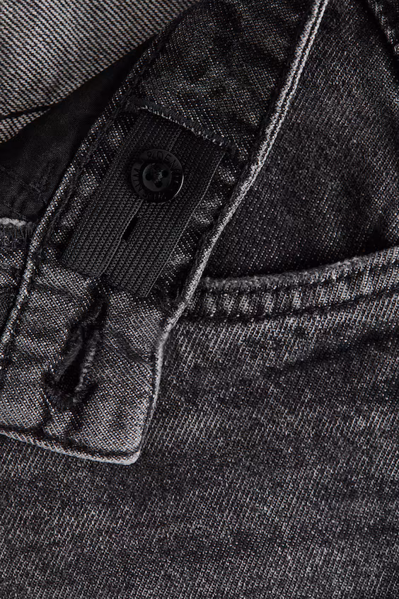 Джинсы свободного кроя h&m