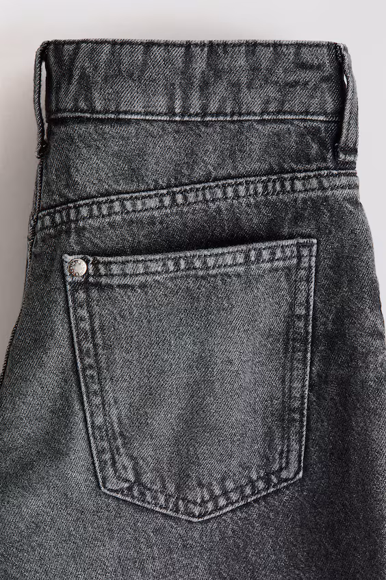 Джинсы свободного кроя h&m