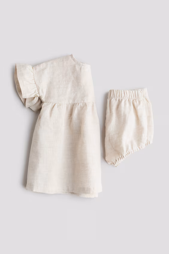 Комплект из 2 предметов из льна