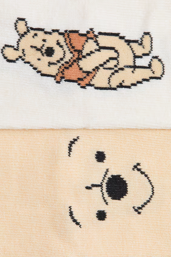 Набор из 3 пар носков с узором