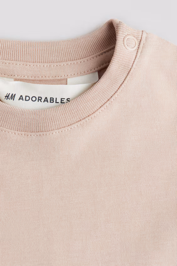 Футболка свободного кроя из хлопка пима