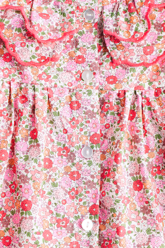 Комплект из 2 предметов из хлопка с принтом