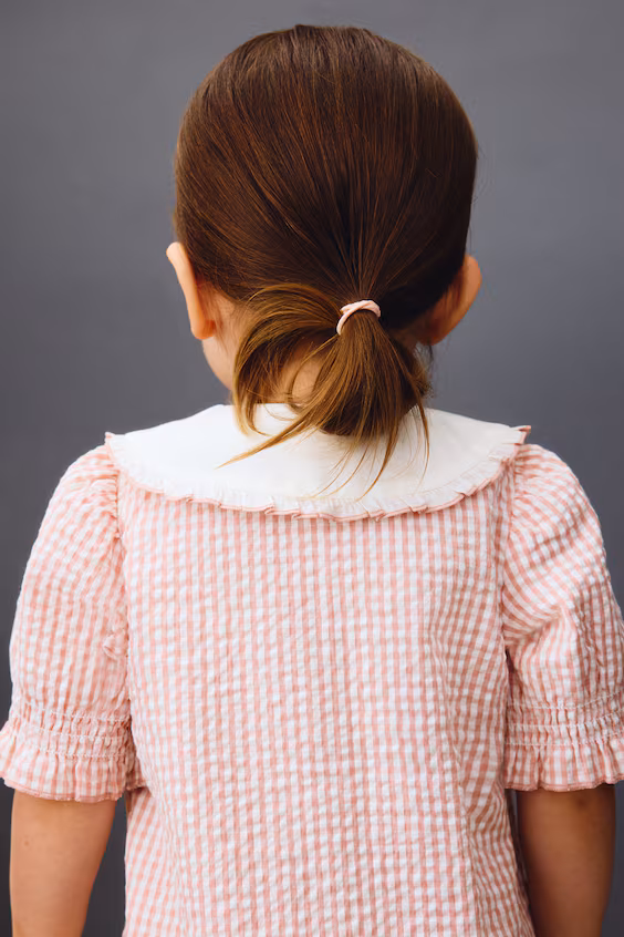 Комплект из 2 предметов в складку из хлопка