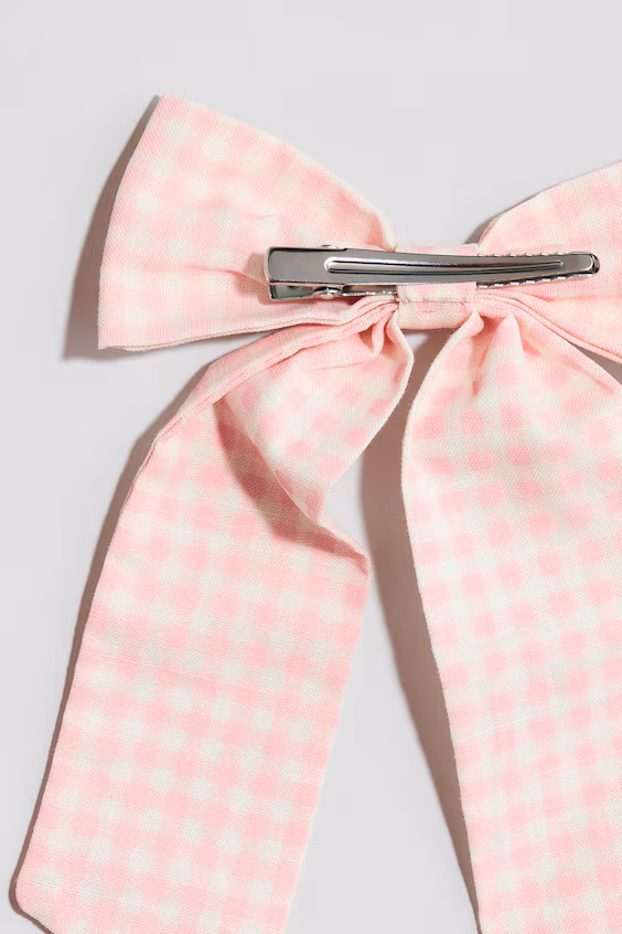 Заколка для волос с бантом