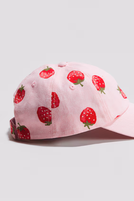 Бейсболка из хлопкового джинса