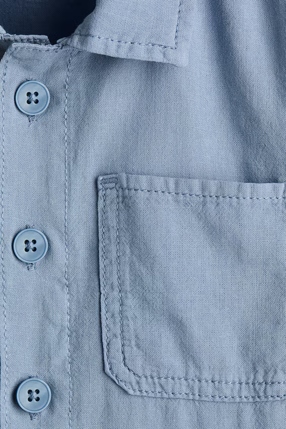 Рубашечный пиджак из смесового льна