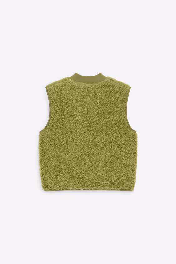 Жилет из мехового флиса