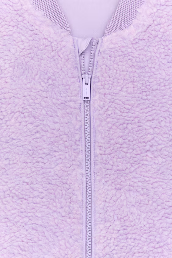 Жилет из мехового флиса