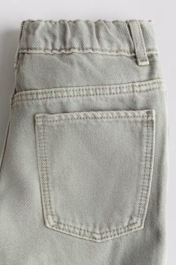 Джинсы-слим из смесовой хлопковой ткани