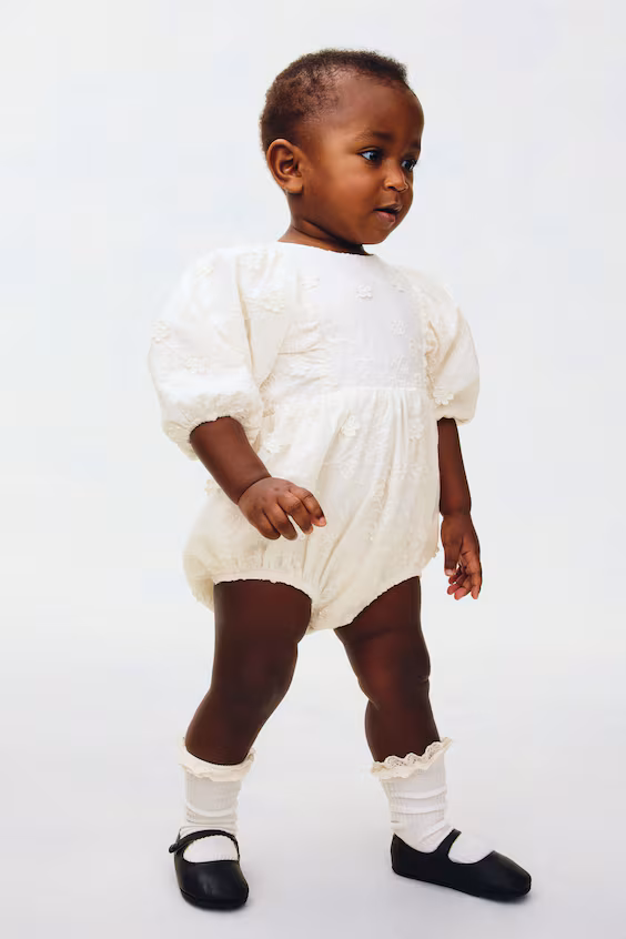 Фофо с английской вышивкой h&m