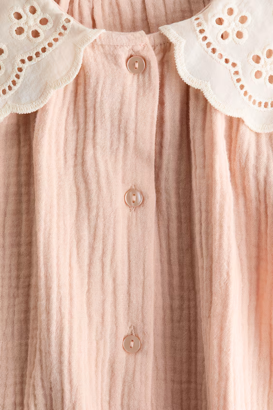 Фофо из шифона хлопка h&m