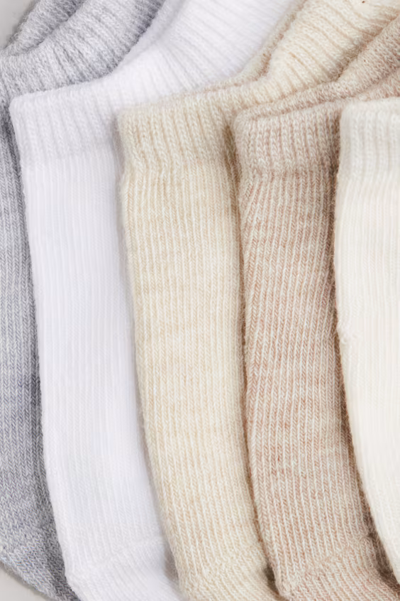 Набор из 10 пар носков без манжет