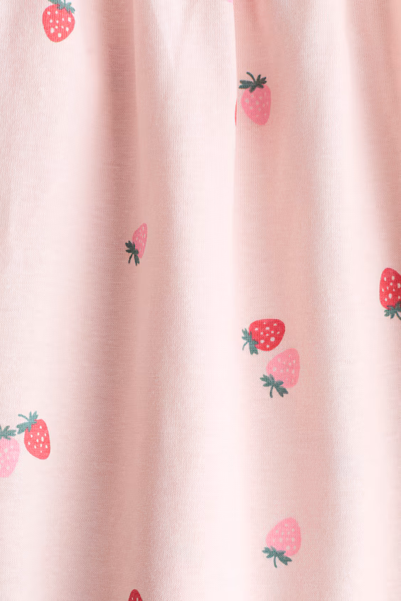 Платье из хлопка с принтом