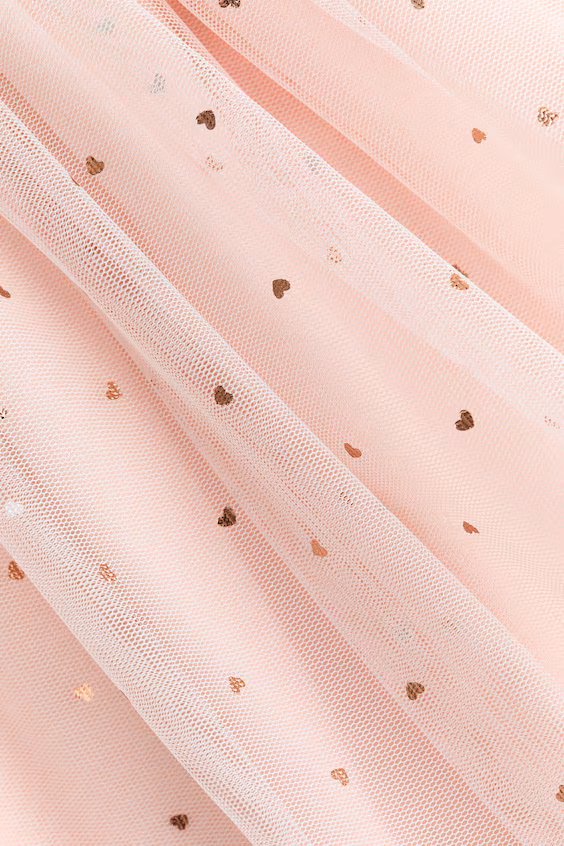 Платье с юбкой из тюля