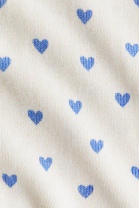 Тонкое кардиган-пальто с узором