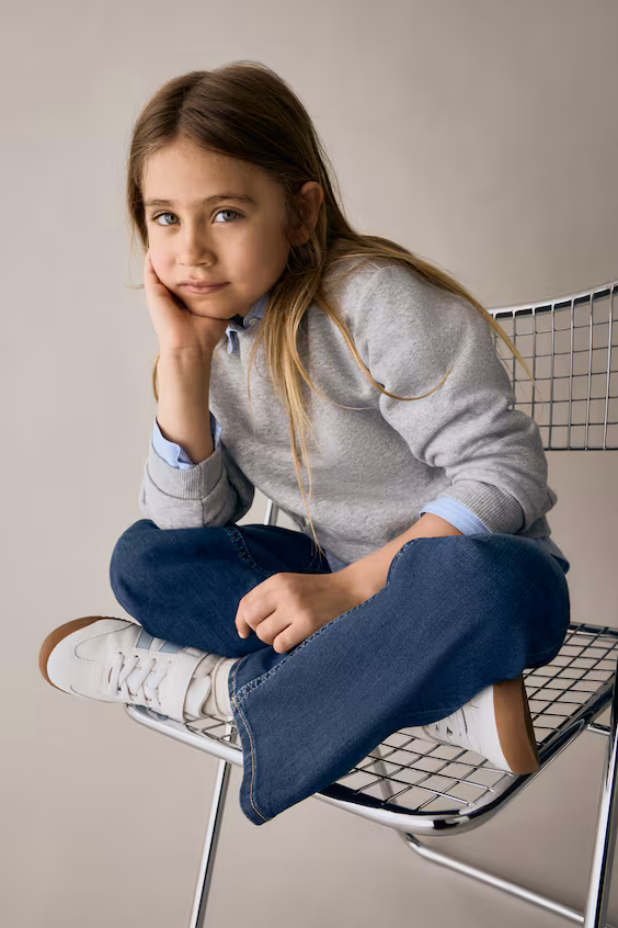 Джинсы wide fit