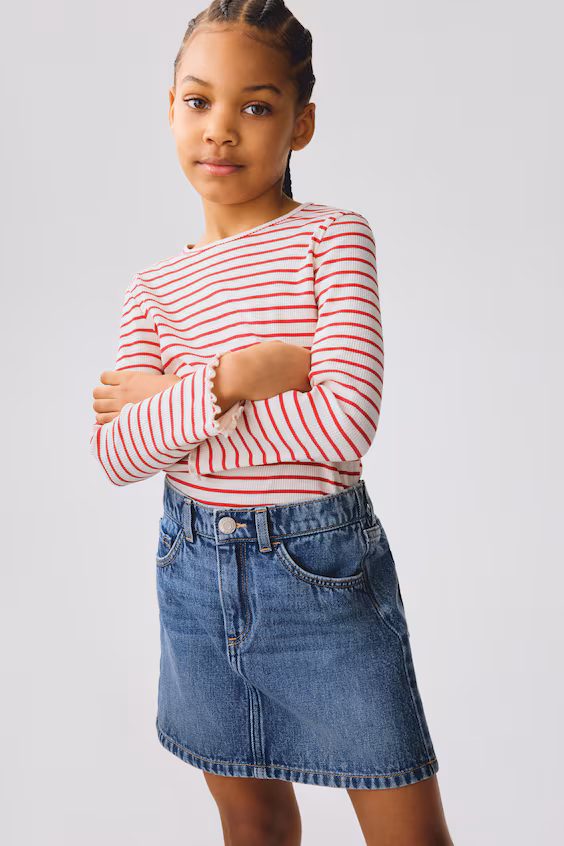 Джинсовая юбка