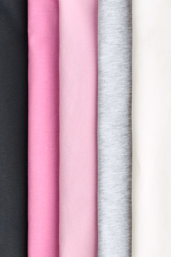 Пачка из 5 топов без рукавов из джерси