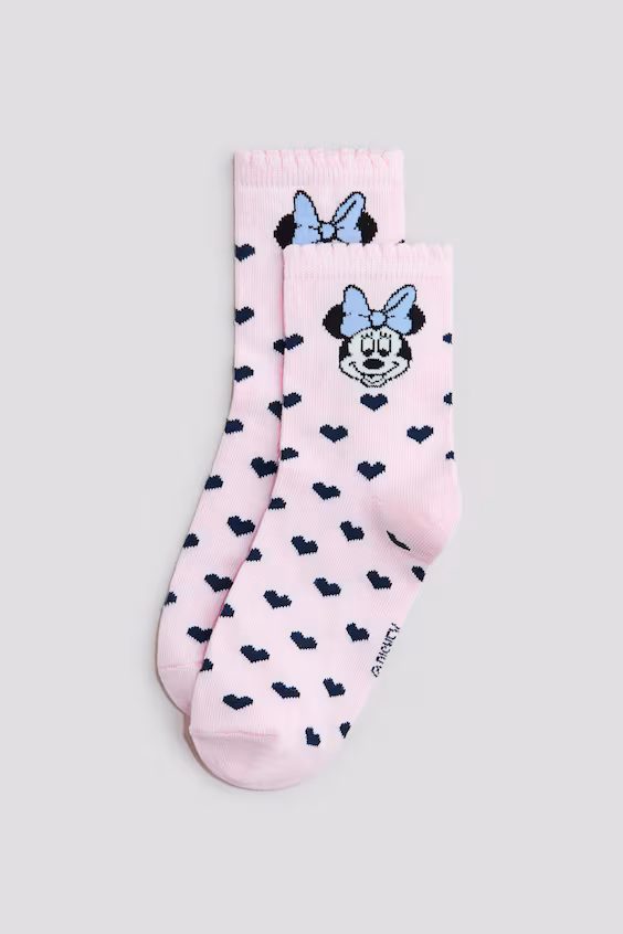 Набор из 5 пар носков с узорами