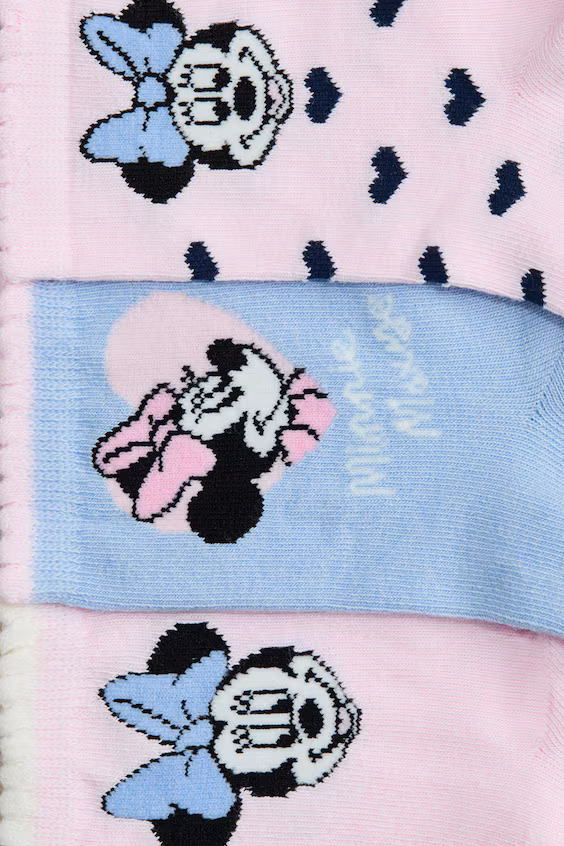 Набор из 5 пар носков с узорами