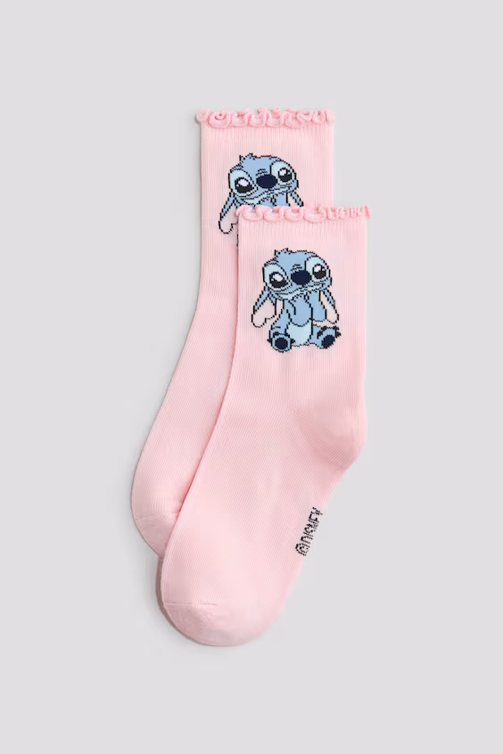 Набор из 5 пар носков с узорами