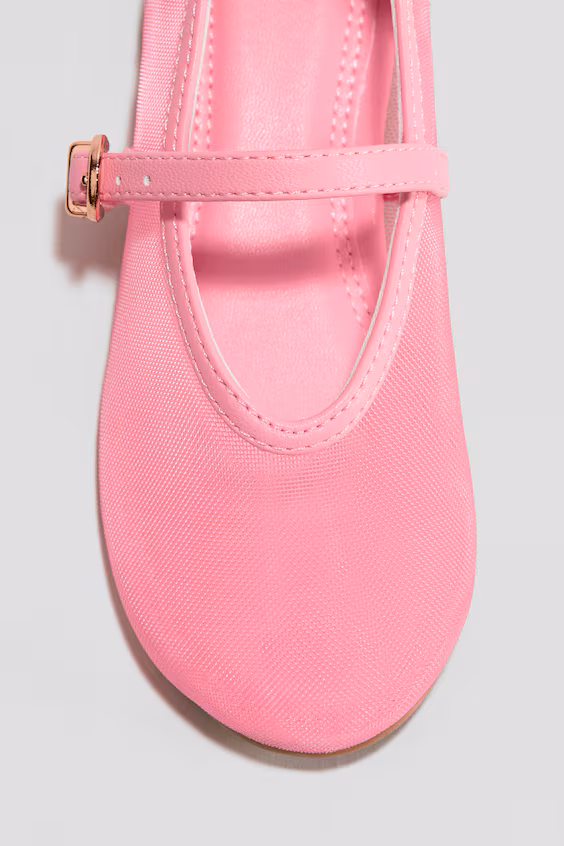 Сабрины mary jane из сетчатой ткани