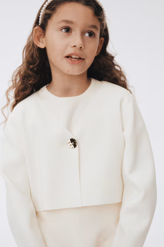 Кардиган с пуговицей