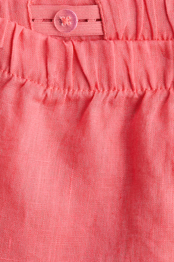 Льняные шорты