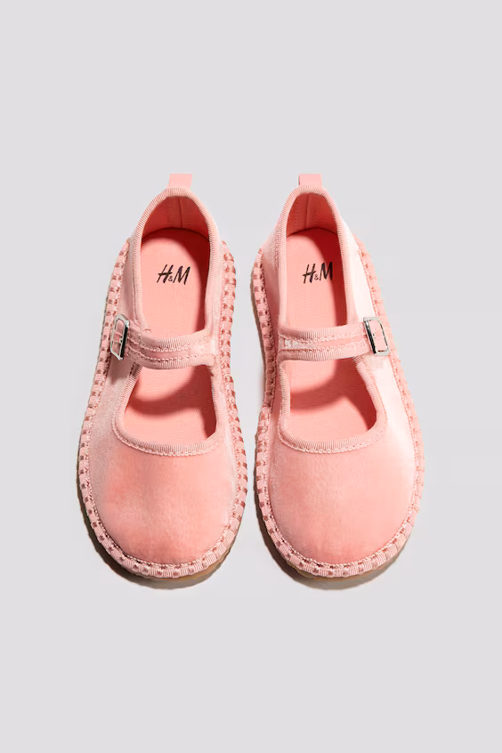 Мокасины вельветовые mary jane