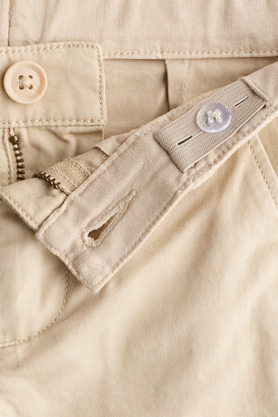 Чино брюки из хлопкового холста