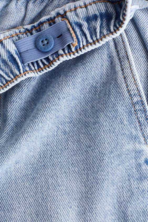 Джоггеры карго из денима