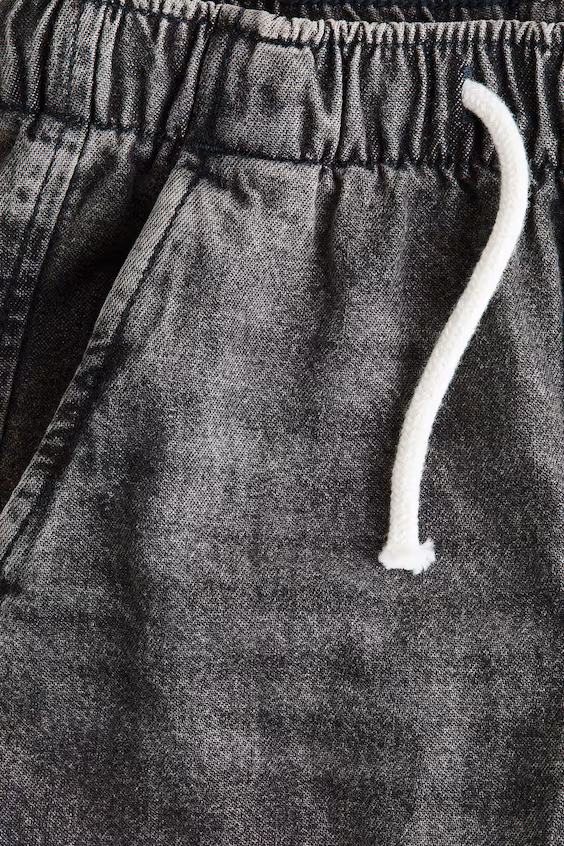 Джоггеры из хлопковой джинсы