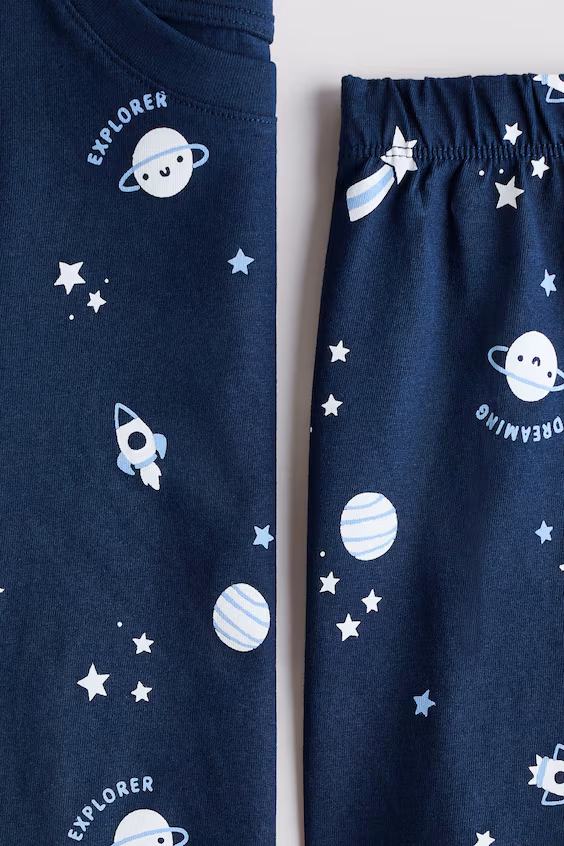 Пижама с принтом