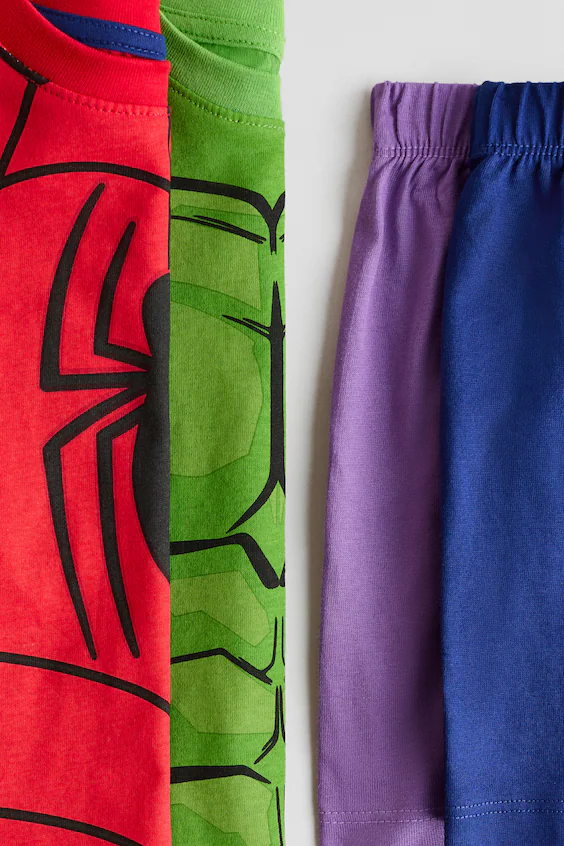 Набор из 2 пижам с принтом