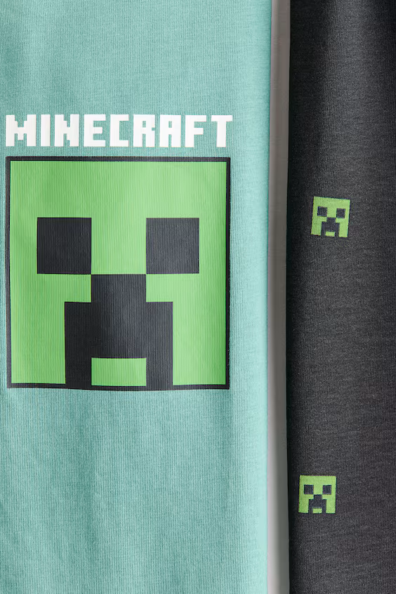 Пижама в хлопковом принте