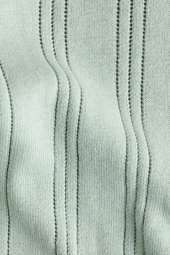 Футболка из хлопкового трикотажа с текстурой