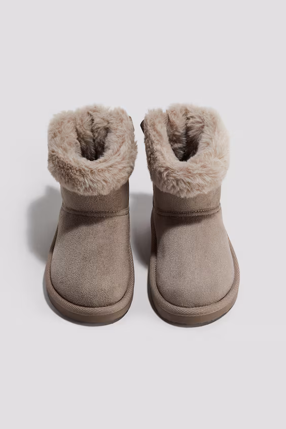 Ботинки с теплой подкладкой