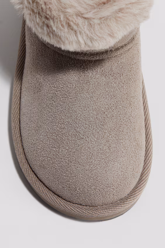 Ботинки с теплой подкладкой