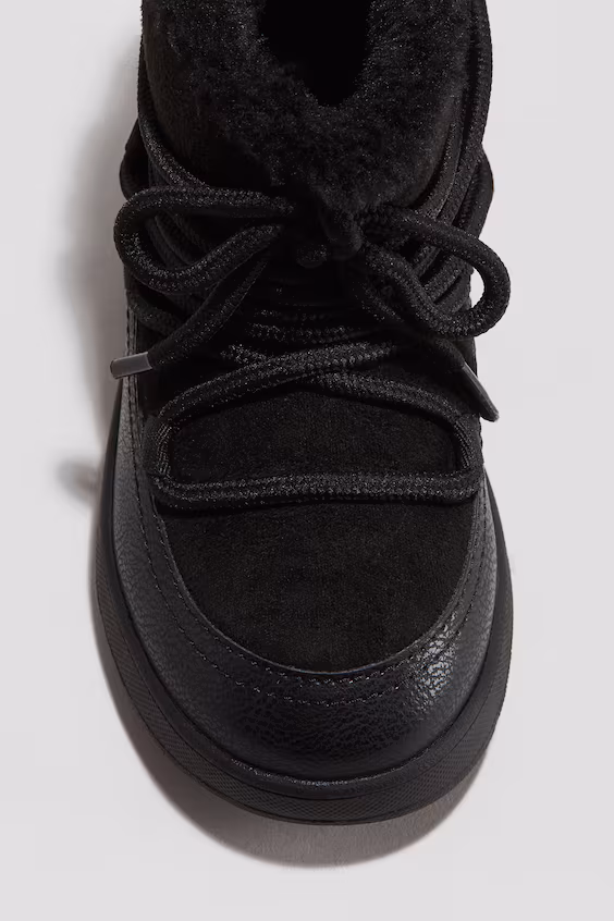 Ботинки для снега с теплой подкладкой