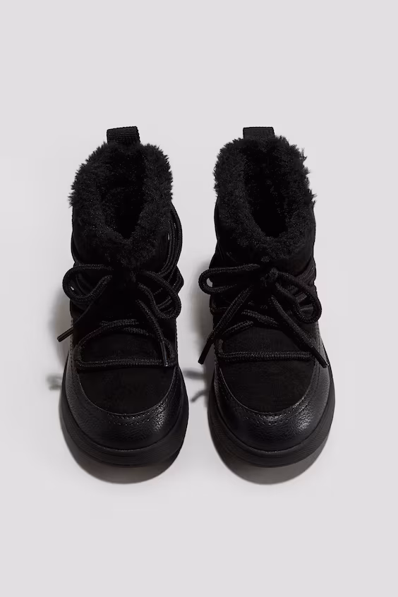 Ботинки для снега с теплой подкладкой